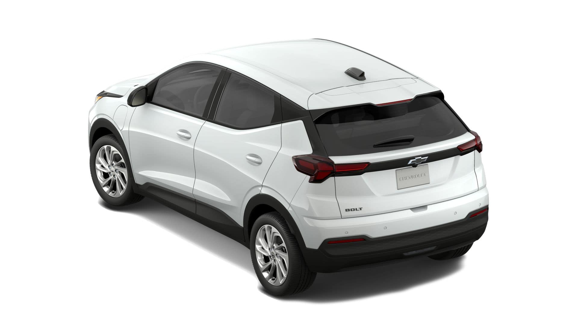 2027 Chevrolet Bolt — rear three-quarter view