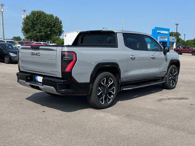 2025 GMC Sierra EV — interior view